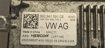 SKODA ENYAQ MODUL MĚNIČ SVĚTLA LED 992941591CE