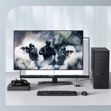 DWUKIERUNKOWY SPLITTER BASEUS ROZDZIELACZ 3x HDMI 4K 60Hz, 1x2 2x1