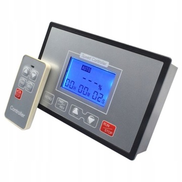 PWM regulator obrotów silnika DC LCD inteligentny