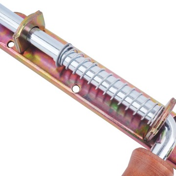 ЗАДВИЖКА ПРУЖИННАЯ 150мм УЗКАЯ ОЦИНКОВАННАЯ