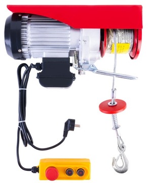 ЛЕБЕДКА ЛЕБЕДКА 230В ЭЛЕКТРИЧЕСКАЯ 2700ВТ 800КГ