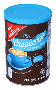 Kawa Cappuccino GG 200g Classico 30% MNIEJ CUKRU!