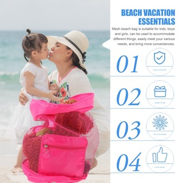 Сумка для сбора ракушек для хранения детских игрушек.