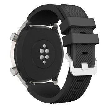 PASEK SILIKON DO XIAOMI AMAZFIT GTR 2 3 4 CZARNY