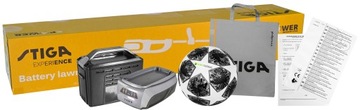 STIGA SGT 500 AE MEGA PRO АККУМУЛЯТОРНАЯ МАШИНА ДЛЯ РЕЗКИ