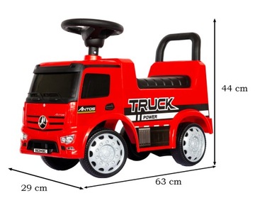 Mercedes-Benz Antos TRUCK ездовой автомобиль, свет и звук