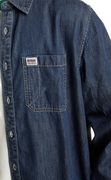 Koszula męska GUESS jeansowa regular-fit -S