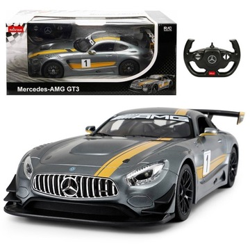 Duży Samochód Zdalnie Sterowany Mercedes Benz AMG GT3 Performance 1:14 RC