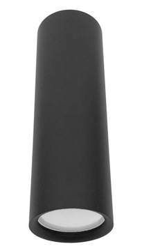Oprawa sufitowa lampa Karadon GU10 czarna 56x170mm