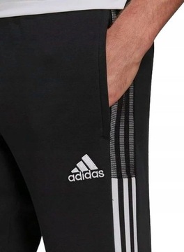 ADIDAS SPODNIE DRESOWE BAWEŁNIANE DRESY MĘSKIE r L