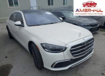 Mercedes Klasa S W223/V223 2021 Mercedes-Benz Klasa S 580 4Matic 2021 4.0l 4.0 Benzyna 496KM