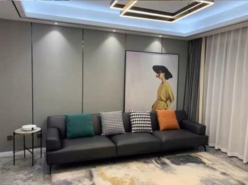 ДЕКОРАТИВНАЯ настенная планка Самоклеящаяся металлическая отделка 3 x 244см