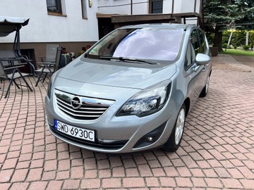 Opel Meriva II Mikrovan 1.4 Turbo ECOTEC 120KM 2011 Opel Meriva TYLKO 165tyśkm! 1WŁ 2011r Max Opcja COSMO Skóry 1.4TURBO IDEAŁ, zdjęcie 1