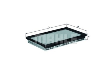 KNECHT OC 195 FILTR OLEJE + LX 307 VZDUCHU