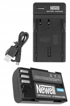 ŁADOWARKA USB+AKUMULATOR DO PENTAX K-3 K-3 II K-5