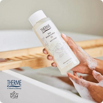 THERME ZEN БЕЛЫЙ ЛОТОС РАССЛАБЛЯЮЩАЯ ПЕНА ДЛЯ ВАННЫ 500мл