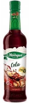 Syrop Herbapol o smaku coli COLA 420 ml