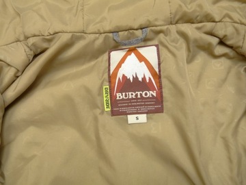 Мужская серая лыжная куртка для сноуборда с капюшоном BURTON DryRide S/M