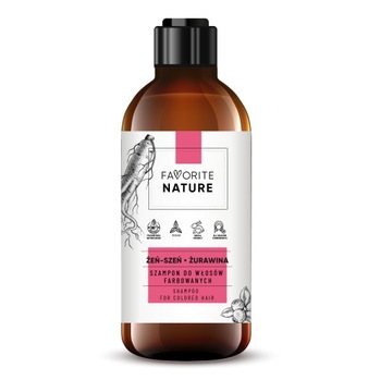 Dermena Szampon 400 ml FAVORITE NATURE ZENSZEN ZURAWINA TERMIN 01.04.2025
