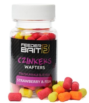 Czinkers Wafters 8mm Feeder Bait Truskawka Ryba
