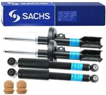 SACHS AMORTYZATORY + ODB PRZÓD+TYŁ OPEL ZAFIRA A