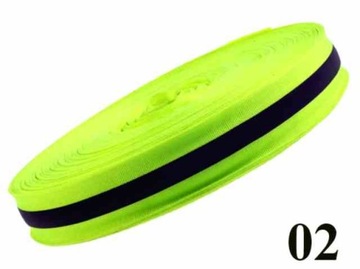 TAŚMA FLUORESCENCYJNA Z ODBLASKIEM 3cmODBLASK - 02