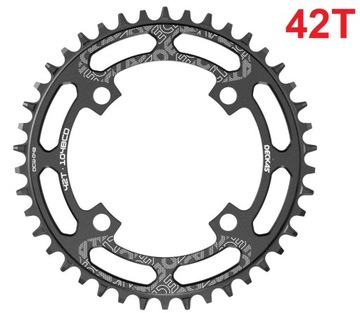 Okrągła Zębatka Narrow Wide DECKAS 42T 104 BCD