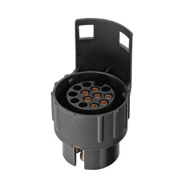 ADAPTER REDUKCJA PRZEJŚCIÓWKA 7/13 PIN GNIAZDA HAK
