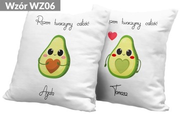 НАБОР ИЗ 2 ПОДУШЕК ДЛЯ ПАР В ПОДАРОК ​​НА ДЕНЬ ВАЛЕНТИНА