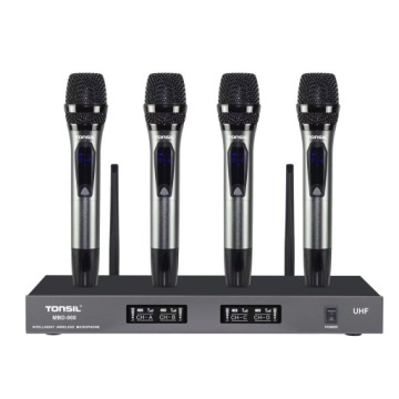 Tonsil Mbd 900 Bezdrátový systém 4x Mikrofon s přijímačem Uhf
