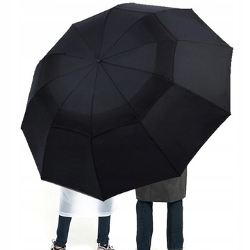 Усиленная зонтичная зонтика мужская складная машина + большая крышка