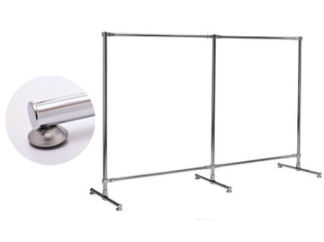 STOJAK SKLEPOWY 3x1,5m WIESZAK GARDEROBA c1