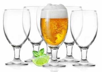 SZKLANKI NA NÓŻCE KOKTAILE, DRINKI - 500ml 6szt