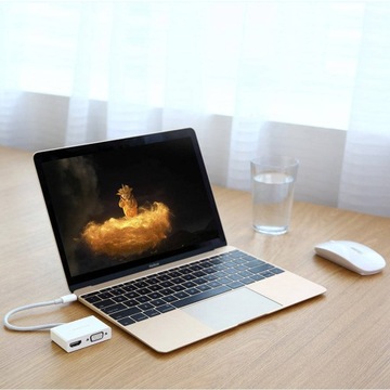 Ugreen USB Type C — видеоконвертер HDMI/VGA