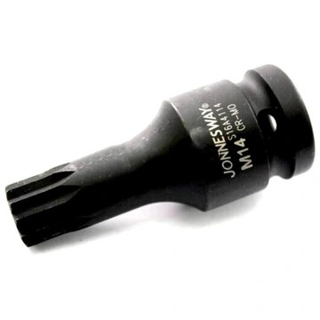 Bit udarowy SPLINE M16 x 60mm z nasadką 1/2