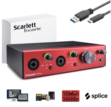 Interfejs audio Focusrite Clarett+ 2 Pre WAW