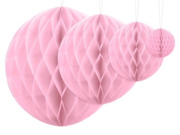 HONEY BALL светло-розовый большой L 30 см Медовые соты