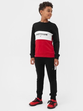 SPODNIE DRESOWE chłopięce 4F JUNIOR TTROM414 152