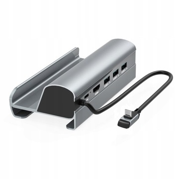 ДОК-концентратор USB-C для Steam Deck ROG ALLY Порт RJ45 HDMI 4K 60 Гц USB 3.0 x3 PD