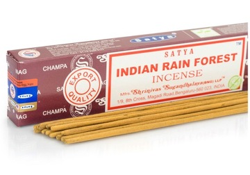 NAG CHAMPA kadzidełka PYŁKOWE SATYA Las Deszczowy