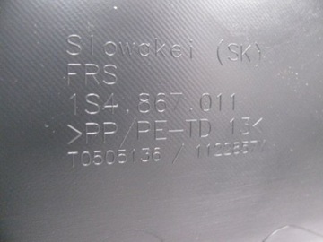 VW UP LIFT 2020 ОБИВКА ДВЕРИ СПЕРЕДИ ЛЕВОЙ