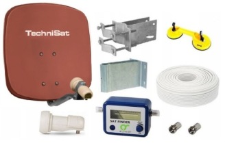 KOMPLETNY ZESTAW CAMPING TIR ANTENA SAT AKCESORIA