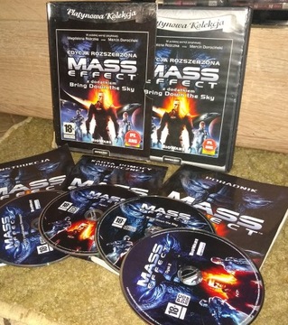 MASS EFFECT ED. ROZSZERZONA + DODATEK BRING DOWN THE SKY PL / DB /