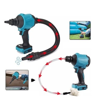 ПОРТАТИВНЫЙ НАСОС ДЛЯ МАТРАСОВ НА АККУМУЛЯТОРЕ МОЩНОСТЬ 18 В + АККУМУЛЯТОР