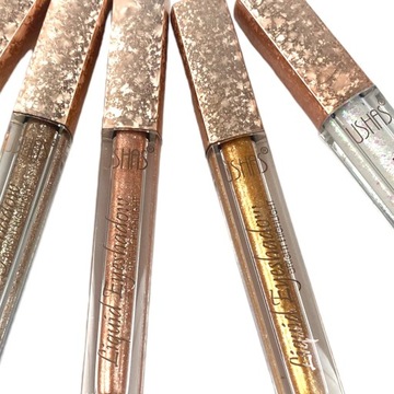 Жидкие тени для век GLITTER Shimmer кремового оттенка