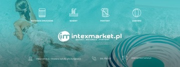 Надувной понтон для 2 человек лопастной насос INTEX 68367