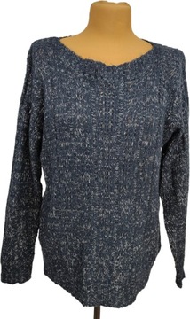 VERO MODA Fajny SWETER PULLOVER Wiskoza mix rozm L