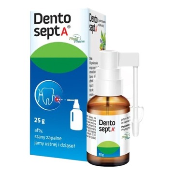 DENTOSEPT A afty stan zapalny 25 g + Aplikator