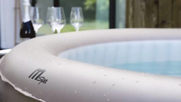 ГИДРОМАССАЖНЫЙ БАССЕЙН НА 6 ЧЕЛОВЕК НАДУВНОЙ ГОРОДСКОЙ BRISTOL mSPA ОЗОНАТОР + ДИСТАНЦИОННОЕ УПРАВЛЕНИЕ