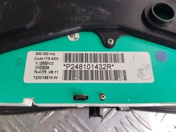 DACIA SANDERO BUDÍKY PŘÍSTROJOVÁ DESKA EVROPA P248101432R